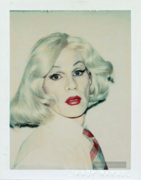  drag - Selbstporträt in Drag 2 Andy Warhol